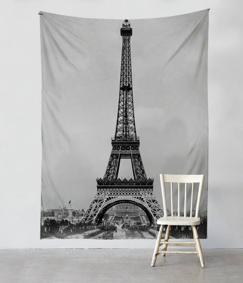Eiffel Tower - Tapestries - PinkPalmDecor.com